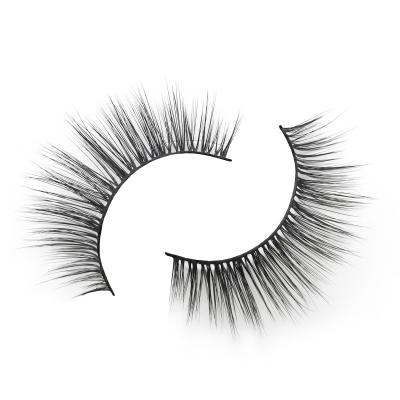 China Wholesale Custom Natural False Eyelashes Full Volume 3D Private Label Artificial Mink Strip Eye Lashes for sale