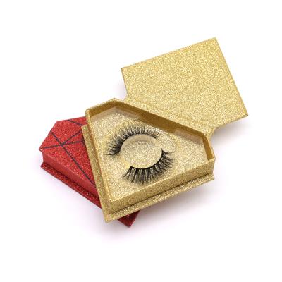 China Long new natural ecological magnetic false eyelashes set half of three pairs of mink magnetic false eyelashes for sale