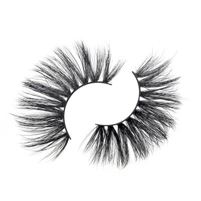 China Custom Private Label 20mm Mink Lashes Wholesale Eyelash Vendor From Mink Lashes Factory Wholesale Full Volume Eyelash for sale