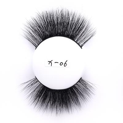 China Long Sale Whole Natural Cruelty Free Mink Lashes Strip Full Lashes Messy Lash Hand Made Private Label Shorts for sale