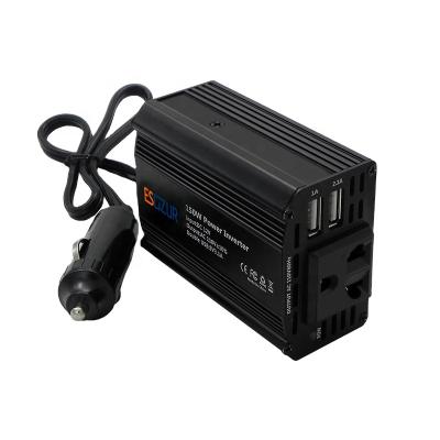 China Single Phase Output Peak 200w Sine Wave DC 12V/24V To AC 110V/120V/220V Car Power Inverter 100w 90*65*36mm for sale