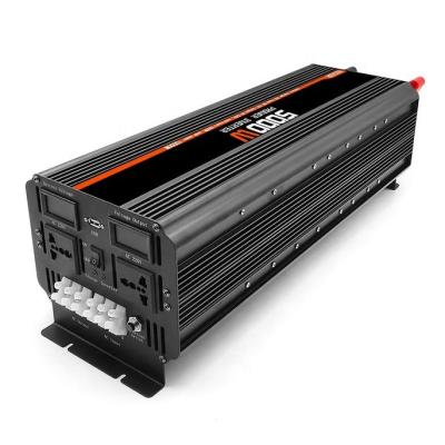 China Home Appliance 5kw 12V 24V DC AC 110V 220V 5000 Watt Inverter OFF Grid 5000W Pure Sine Wave Inverter for sale