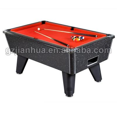 China Balls Auto-Return System Cheap Coin Operated Pool Tables for sale