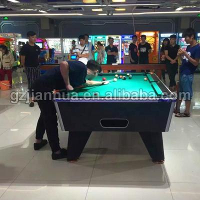 China Fashion standard hot design and durable billiard table with coin operated for sale