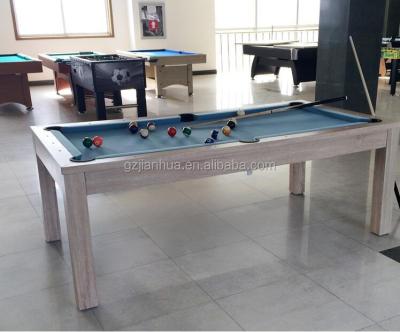 China Wholesale Leather Hardware Modern Professional China Manufacturer Glass Dining Billiard Table for sale