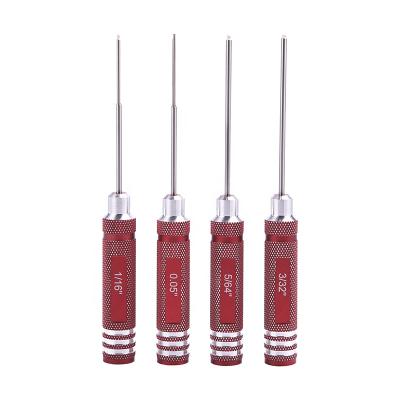 China RC Hobby Ball Hex Model Screwdriver Set 1.5 4pcs Tool Kit 2.0 2.5 3.0mm RC For Multi-axis RC Helicopter Car Drone for sale