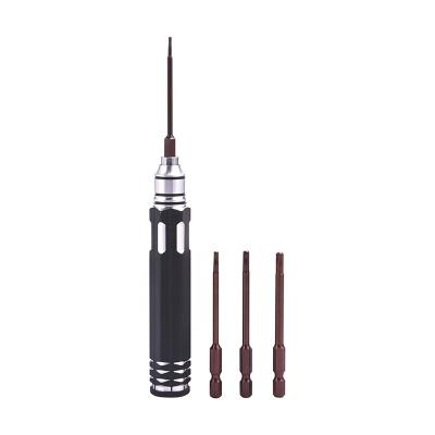 China RC Model Hobby 4 IN 1 Hex 1.5mm 2.0mm 2.5mm 3.0mm Rc Model Tool Kit Screwdriver For 450 Helicopter for sale