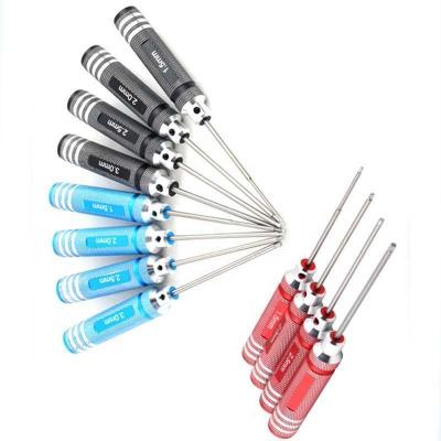 China Vehicles & 4PCS RC Remote Control Toys Tools Hex Screwdriver Set Titanium Plating Hardened 1.5 2.0 2.5 3.0mm Screwdriver For Helicopter Toys for sale