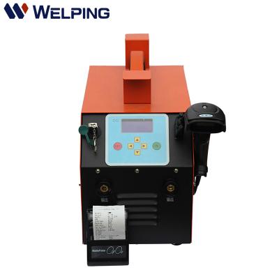 China PE pipe fitting electrofusion plastic welding machine 20mm 315mm for sale