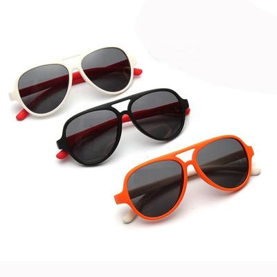 China Custom Brand Kids Sunglasses High Quality Silicon Kids Polarized Sunglasses for sale