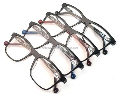 China Others Blue Anti Light Reading Glasses With Pockets Packing Reader Women Reading Glasses for sale