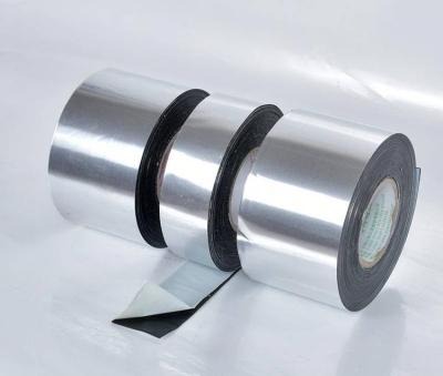 China Heavy Duty Aluminium Foil Butyl Rubber Tape 100mm 50mm for sale