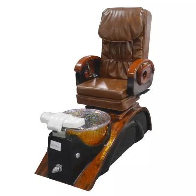 China Contemporary Modern Luxury Unit Wash Station Electric Massage Shampoo Station Chair Hair Bowl With Chair for sale