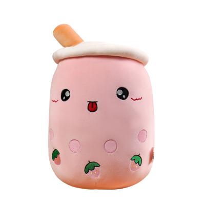 China New Arrival Boba Cushion Series 50cm Fruit Flavor Bubble Tea Cuddly Pillow Plush Toy for sale