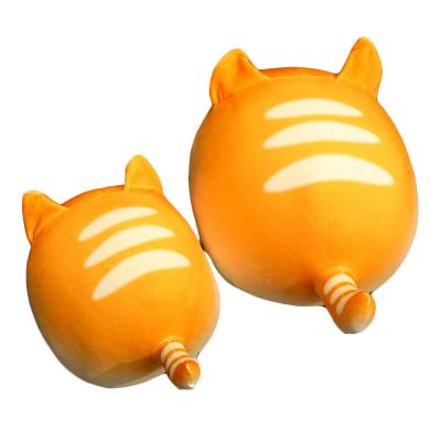 China Super Soft Bouncy Plush Animal Shaped Cushion Bread Cat Pillows for sale