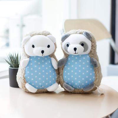 China Funny Design Soft Plush Dolls Polar Bear Panda Pretend To Be A Hedgehog Toy for sale