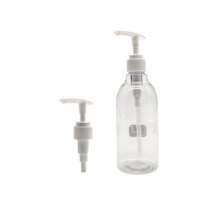 China Non Puddle Plastic Shower Gel Lotion Pump Dispenser / White Screw Lotion Pump For Body Lotion Pump Cap for sale