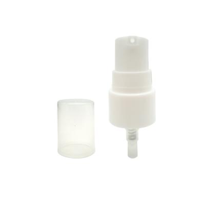 China Non Spill 18/410 20/410 24/410 28/410 Plastic Smooth Treatment Cream Pump Pump Cosmetic Bottles for sale