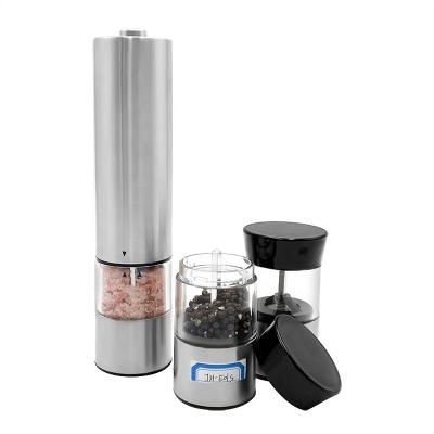 China New Design Stainless Steel Pepper Grinder CLASSIC Electric Grinder / Battery Powered Salt And Pepper Grinder for sale