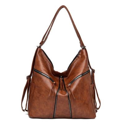 China Other Large Capacity Solid Color PU Material Women Handbag Women Fashion Shoulder Bag Women Handbag for sale