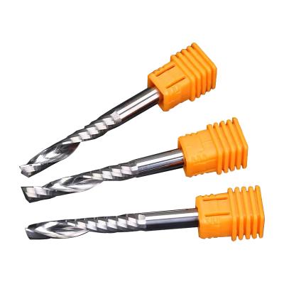 China Hot Selling Tungsten Carbide MDF Drill Forstner Woodworking Wood Carbide Acrylic Single Edge Milling Cutter for sale