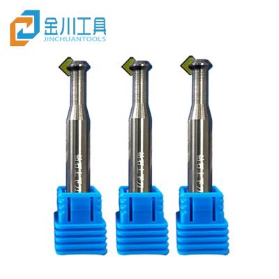 China Hot Sale Jinchuan CNC Engraving Machine Diamond Single Crystal Synthetic Router Bit Polishing Tool For MCD Acrylic Milling Cutter for sale