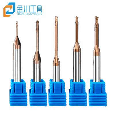 China Hot Sale 2 CNC Milling Cutter CNC Milling Cutter Ball Nose Ball Nose Carbide Tool Fluted Bit Milling Bits Jinchuan Long for sale