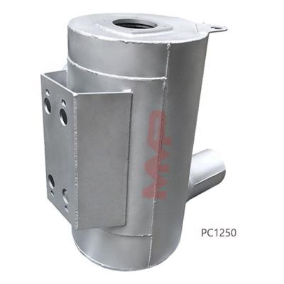 China Building Material Stores Excavator Engine Parts Muffler Muffler For Hitachi EX1200-5C EX1200-5D for sale