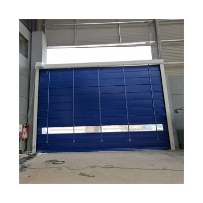 China Durable Thermal Insulation Bonded Warehouse Rolling Up High Speed ​​PVC Stacking Door High Speed ​​PVC Automatic Fast Rolling Door for sale