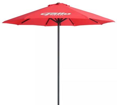 China Minimalist RPET Cloth Parasol Garden Umbrella Outdoor Patio Umbrella Restaurant Drinks Decorative Garden Umbrellas for sale