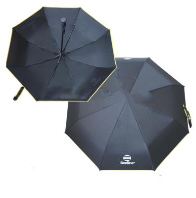 China Reverse Folding Pongee Advertising Umbrella 21