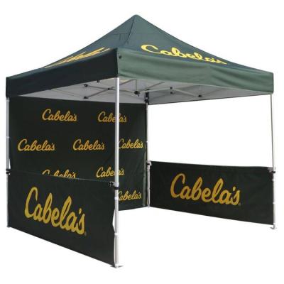 China Outdoor 10ft Large Tent Customized POLY Gazebo With Printing for sale