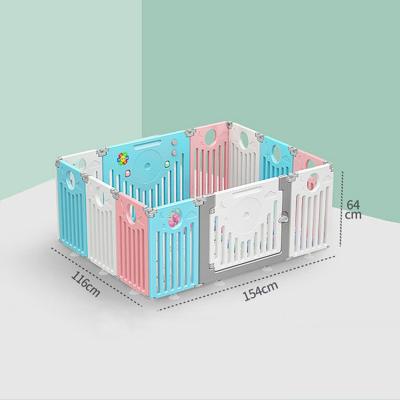 China Children Playing Safety Foldable Portable Baby Playpen Plastic Baby Fence Playpen for sale