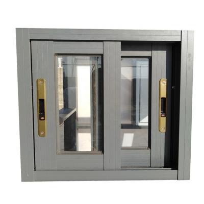 China Sliding Aluminum Elevator Slide Sliding Tempered Glass Window for sale