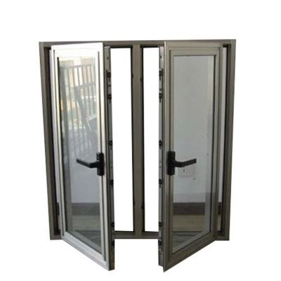 China China Mobile Home Screen Magnetic Horizontal Swing Professional Technology Magnetic Aluminum Alloy Casement Window Customized CN; GUA for sale