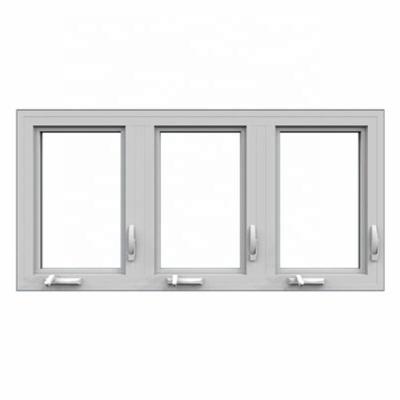 China Magnetic Screen Customized Casement Double Glazing Windows With CE Approval for sale