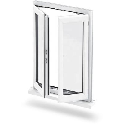 China Easy Installation Alloy Frame Dy 0.2 U-Value Glass Windows And Doors With Aluminum Alloy+accessories Aluminum Housing Horizontal Swing for sale