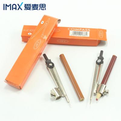 China Hot Sale Simple Study Metal Compass With Pencil for sale