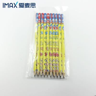 China office & School pencil DORAEMON cartoon sells 2B wooden wholesale pencils, cute pencils for sale