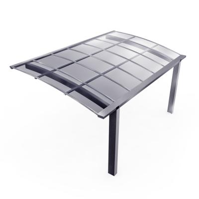 China USU metal polycarbonate parking profiles aluminum cheap metal diy parking lot for sale