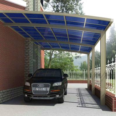 China L USU Polycarbonate Parking Canopy Tent Curved Parking Lot Covers For Sale for sale