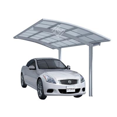 China Outdoor Used Carros De Cocheas Para Parking Garage Cantilever Canopy Port Car Port Aluminum Frame Metal Parking Lot for sale