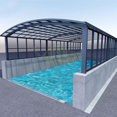 China L Modern USU 4 Car Parking Lot With Polycarbonate Covered Parking Lot Roof for sale