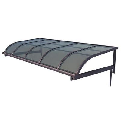 China Terrace Cover / Garden Shed Waterproof Aluminum Frame Polycarbonate Patio Canopy Balcony Cover for sale