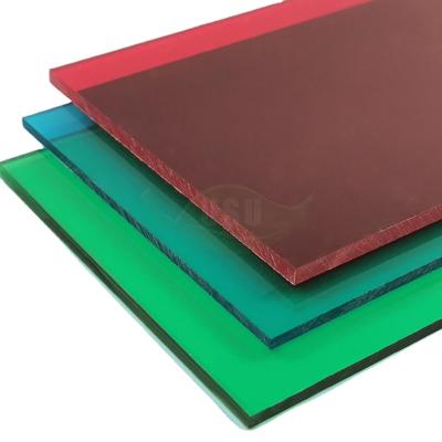 China USU Modern 10 Years Guarantee Sabic Lexan / Bayer Makrolon 6mm Clear Solid Polycarbonate PC Sheet Price for sale