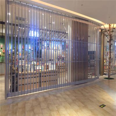 China Modern Motorized Transparent Polycarbonate Roller Shutter Door for sale