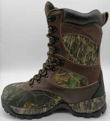 China 2021 High Quality Men's Army Supplier Boot Men's Hunting Boots Waterproof Camouflage Sticky Shoes Genuine Leather Camouflage Oxford Men MI for sale