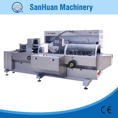 China High Accuracy Fully Automatic Cartoning Machine For Cosmetics / Commodity 20m3/h for sale