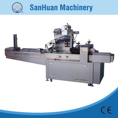 China Medicine Blister Flow Wrapping Machine Automatic Feeding And Packing equipment 2kw for sale