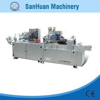 China High Speed Pillow Type restaurant Wet Tissue Packing Machine 220V 50HZ for sale